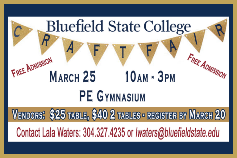 Bluefield State College 1st Annual Craft Fair