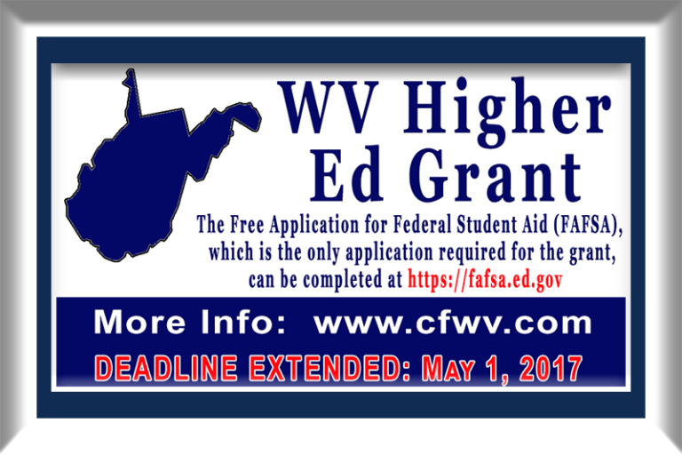 State extends application deadline for Higher Education Grant Program until May 1