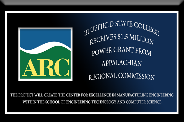 Bluefield State College Receives $1.5 Million POWER Grant from Appalachian Regional Commission