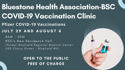 Bluestone Health Association and BSC Partner to Offer COVID-19 Vaccination Clinics
