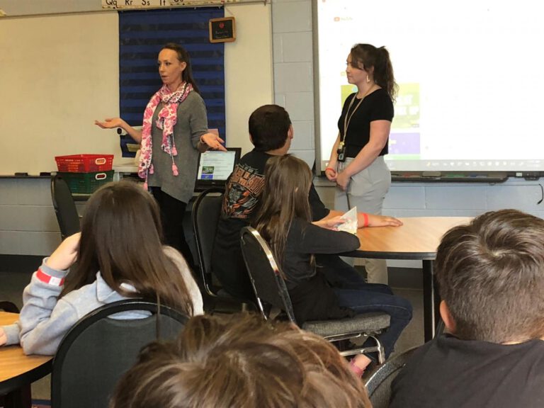 Fifth grade students from Kimball Elementary learned about academic programs, visited the Robertson Library, and enjoyed lunch in the Harris-Jefferson Student Center during a recent field trip to Bluefield State College.