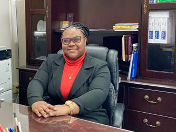 Bluefield State College student Patrice Sterling--A Project Success Internship Awardee