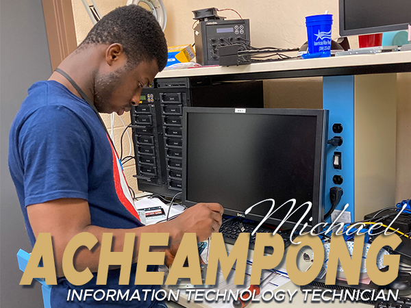 Project Success Internship Feature: B-State Student Michael Acheampong
