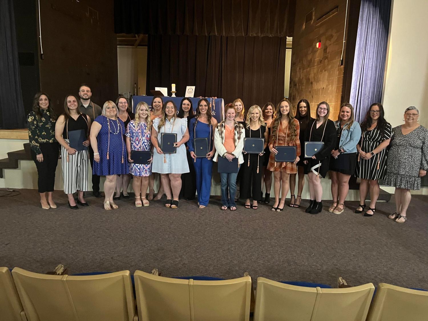 Alpha Delta Nu National Honor Society Chapter has been established at Bluefield State University.  The Honor Society recognizes the academic excellence of students in the study of Associate Degree Nursing.