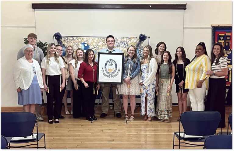 Bluefield State University Inducts 19 Students into Alpha Delta Nu Honor Society