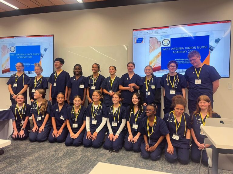 Bluefield State Celebrates 2026 Junior Nursing Academy Graduates