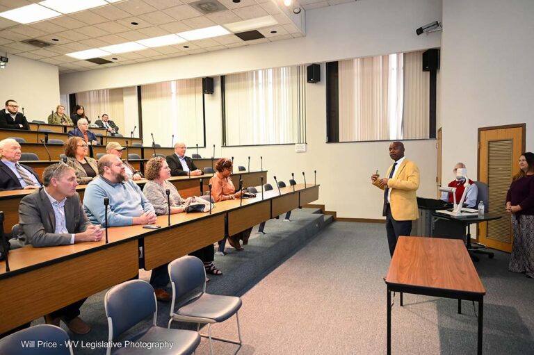 West Virginia Legislative Committee on Education Tours Bluefield State University
